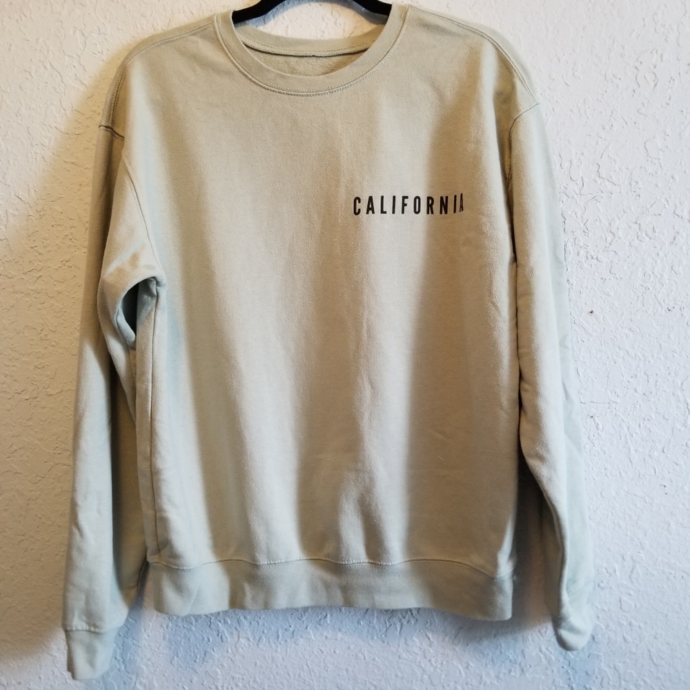 Seafoam Green California Sweater